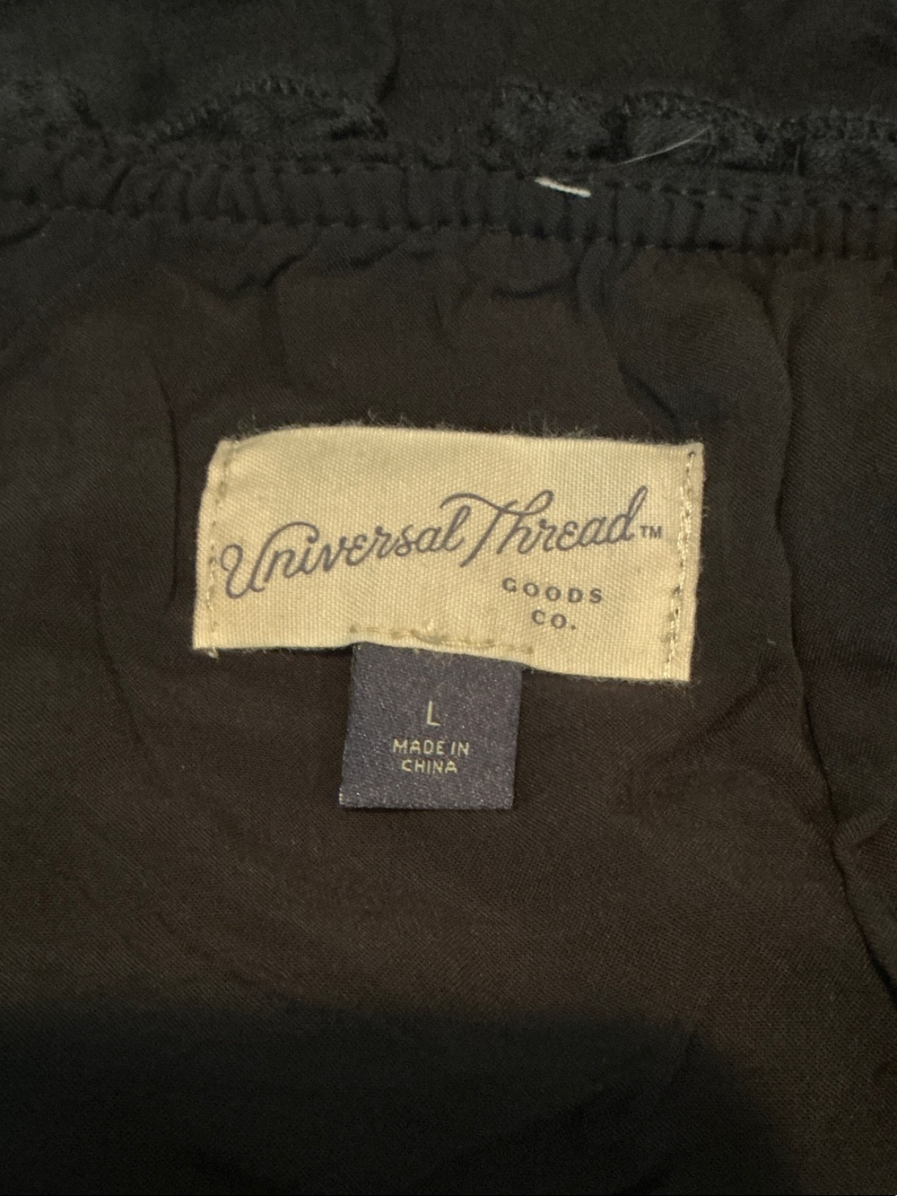 Universal Thread Black Ruffle-Trim Mini Dress - Picture 5 of 6